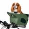 KVISP Dog Bike Carrier M - zelená